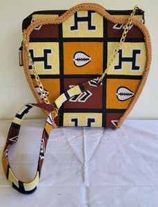 African fabric purse