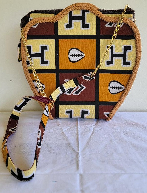 African fabric purse