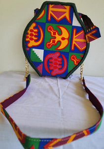 Adinkra print handbag