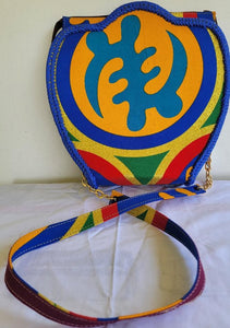 Adinkra print handbag