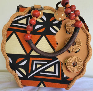 Mudcloth print andbag