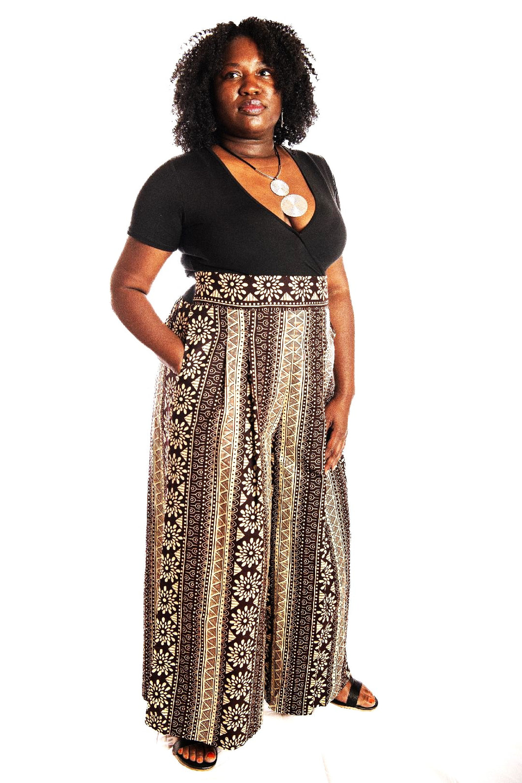 Wide-leg pants