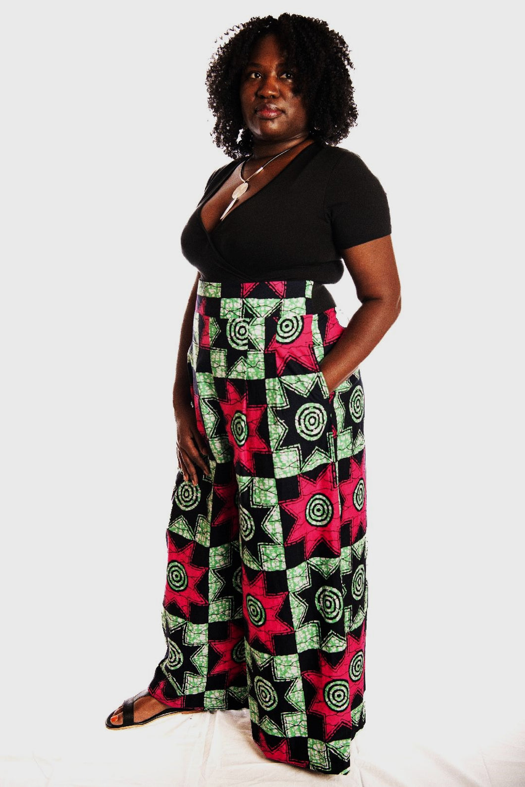 Wide-leg pants