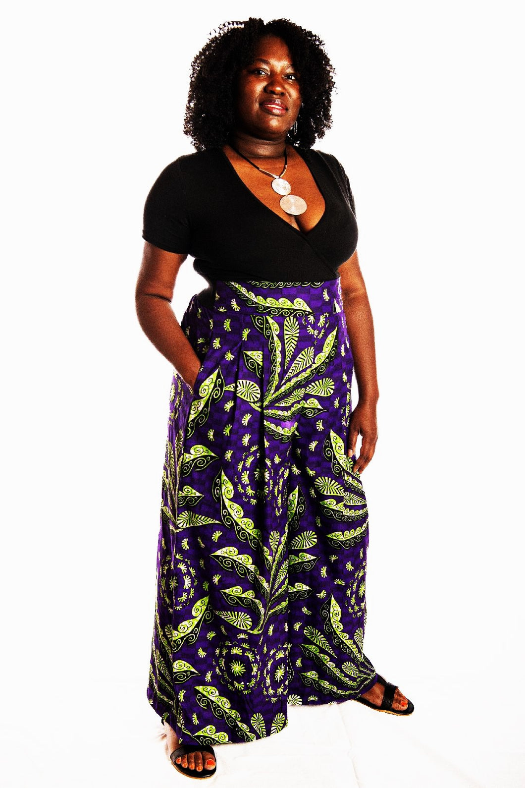 Wide-leg pants